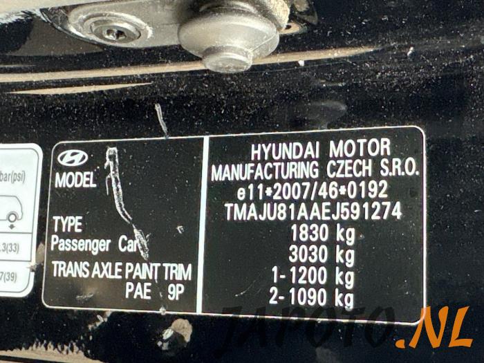 Hyundai iX35 1.6 GDI 16V Sloopvoertuig (2014, Zwart)