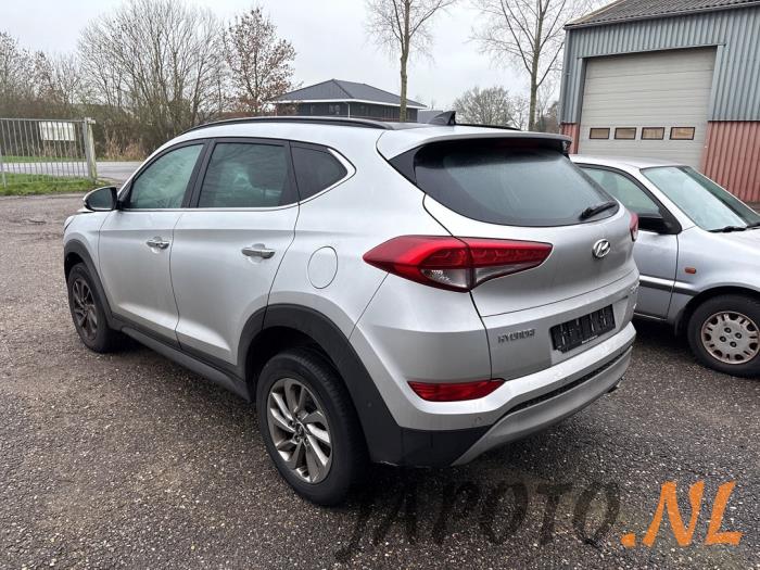 Hyundai Tucson 1.6 T-GDi 16V 4WD Sloopvoertuig (2017, Grijs)
