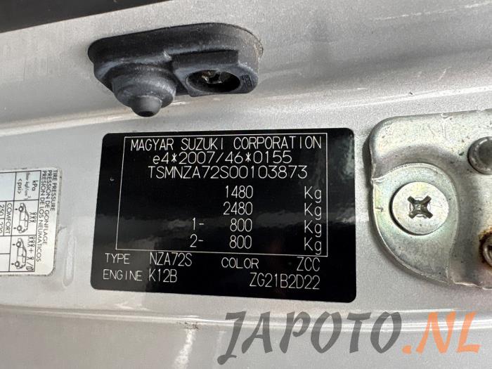 Suzuki Swift 1.2 16V Sloopvoertuig (2011, Grijs)