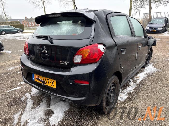 Mitsubishi Space Star 1.0 12V Sloopvoertuig (2017, Zwart)