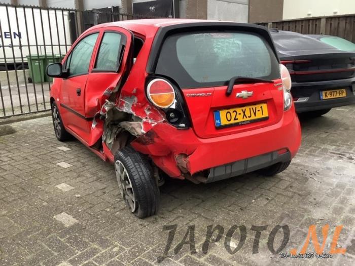 Chevrolet Spark 1.0 16V Bifuel Sloopvoertuig (2012, Rood)