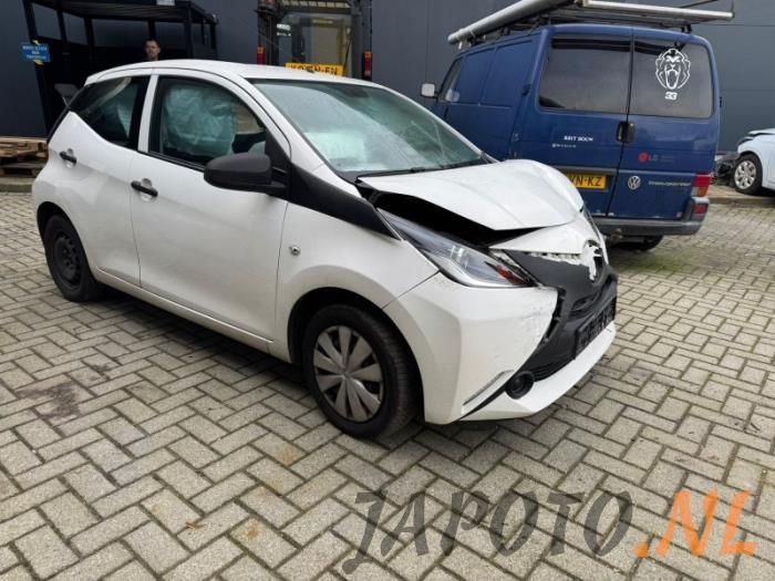 Toyota Aygo 1.0 12V VVT-i Sloopvoertuig (2018, Wit)