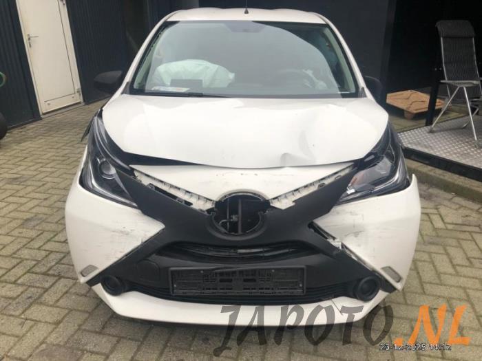 Toyota Aygo 1.0 12V VVT-i Sloopvoertuig (2018, Wit)
