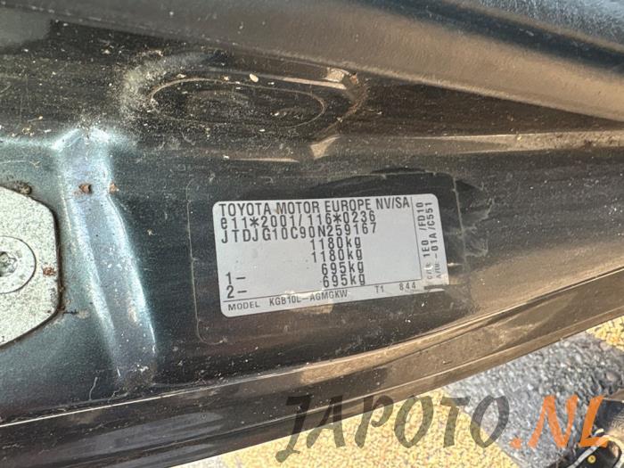 Toyota Aygo 1.0 12V VVT-i Sloopvoertuig (2008, Grijs)