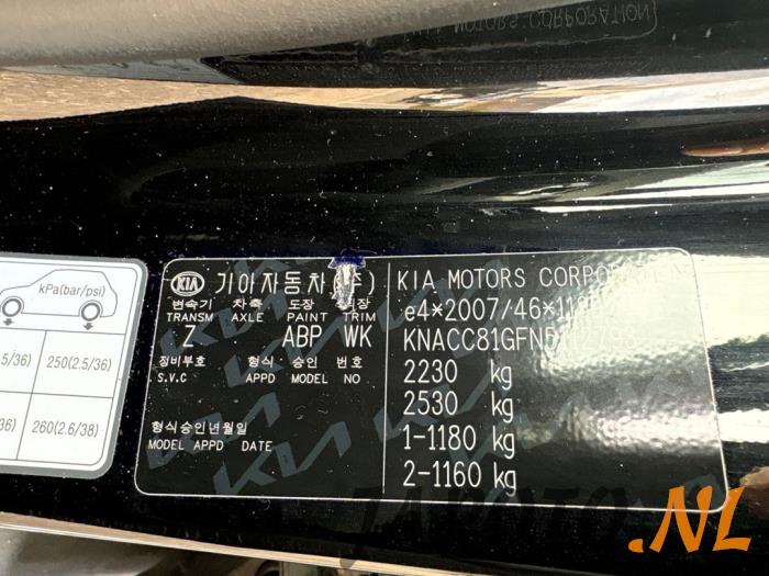 Kia Niro I E-Niro 64 kWh Sloopvoertuig (2021, Zwart)