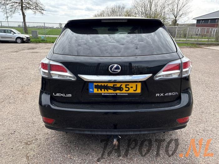 Lexus RX 450h V6 24V VVT-i 4x4 Sloopvoertuig (2013, Zwart)