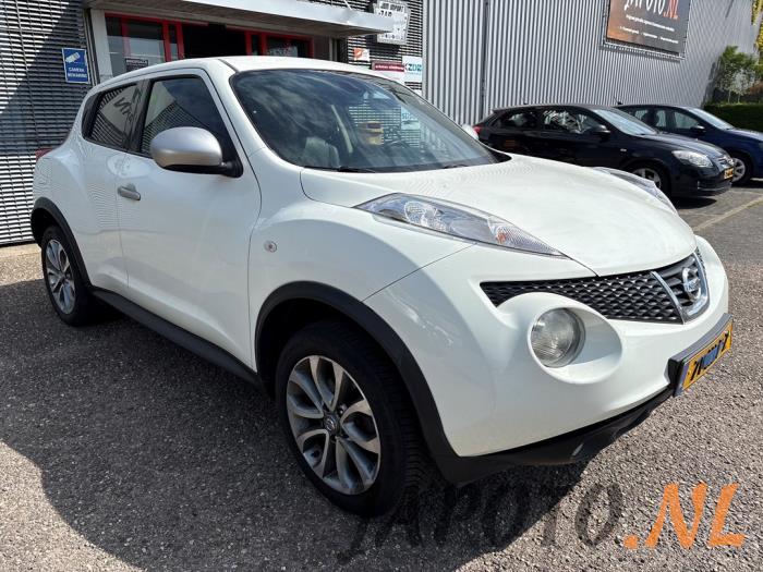 Nissan Juke 1.6 16V Sloopvoertuig (2012, Wit)