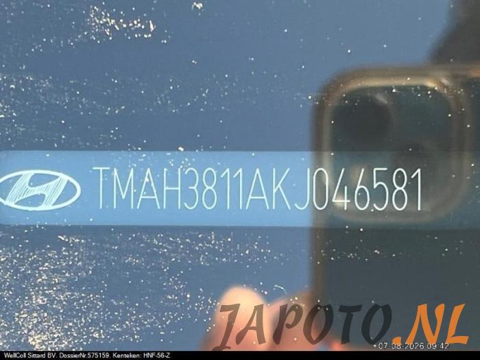 Hyundai i30 Wagon 1.0 T-GDI 12V Sloopvoertuig (2019, Wit)