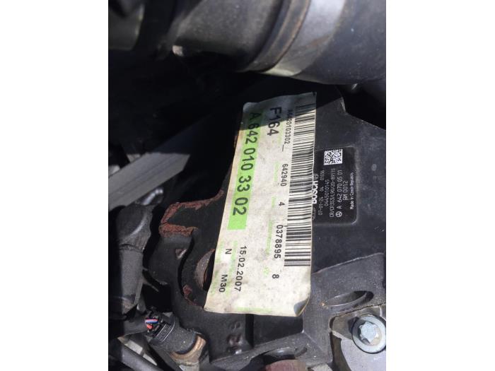 Mercedes ML II 3.0 ML-280 CDI 4-Matic V6 24V Sloopvoertuig (2008, Zwart)