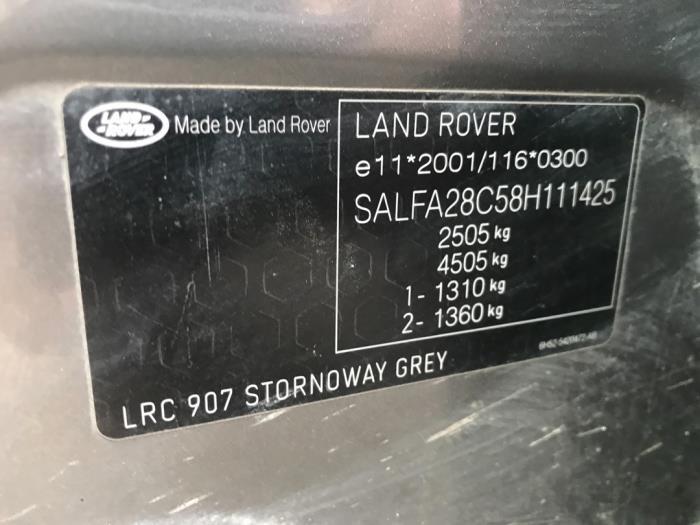 Landrover Freelander II 2.2 td4 16V Sloopvoertuig (2008, Metallic, Grijs)