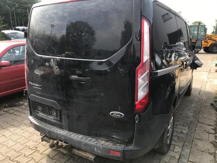 Ford Transit Custom 2.0 TDCi 16V Eco Blue 130 Sloopvoertuig (2017, Zwart)