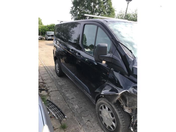 Ford Transit Custom 2.0 TDCi 16V Eco Blue 130 Sloopvoertuig (2017, Zwart)