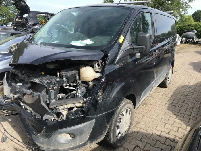 Ford Transit Custom 2.0 TDCi 16V Eco Blue 130 Sloopvoertuig (2017, Zwart)