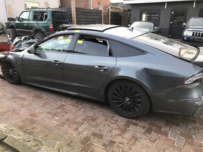 Audi A7 Sportback 3.0 V6 24V 50 TDI Mild Hybrid Quattro Sloopvoertuig (2019, Grijs)
