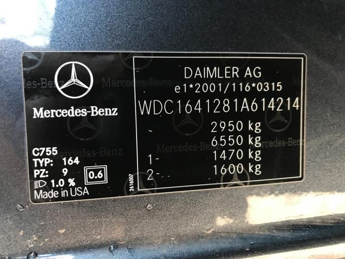 Mercedes ML II 4.0 ML-450 CDI 4-Matic V8 32V Sloopvoertuig (2011)