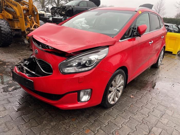 Kia Carens IV 1.7 CRDi 16V Sloopvoertuig (2014, Ijzer, Rood)