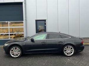 Audi A7 Sportback 3.0 V6 24V 55 TFSI Mild Hybrid Quattro Sloopvoertuig (2018, Zwart)