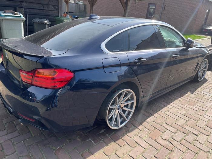 BMW 4 serie Gran Coupe 420i 2.0 Turbo 16V Sloopvoertuig (2014, Blauw)
