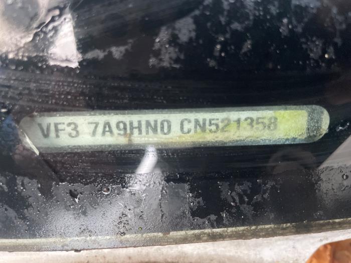 Peugeot Partner 1.6 HDI 75 Phase 1 Sloopvoertuig (2012, Wit)