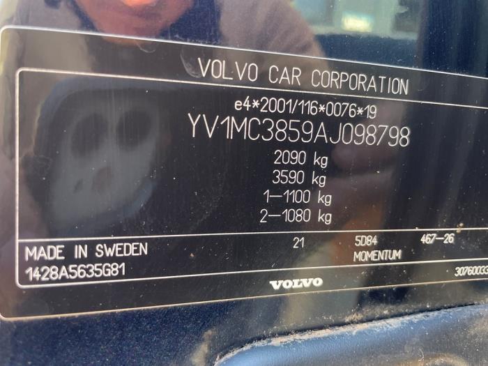 Volvo C70 2.4i 20V Sloopvoertuig (2010, Donker, Blauw)