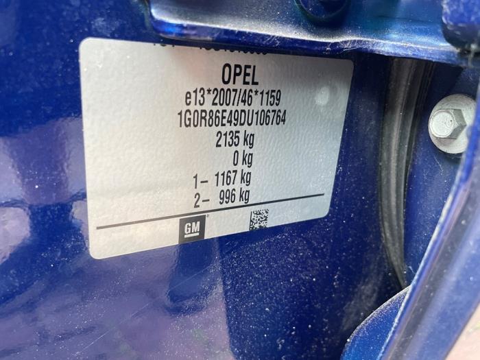 Opel Ampera 1.4 16V Sloopvoertuig (2013, Blauw)