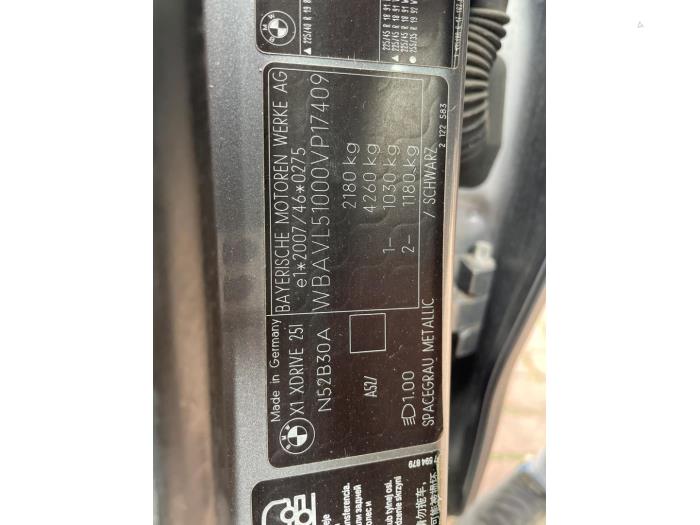 BMW X1 xDrive 25i 3.0 24V Sloopvoertuig (2010, Grijs)