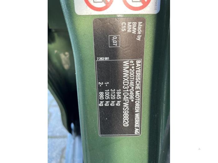 Mini Countryman 2.0 Cooper D 16V Autom. Sloopvoertuig (2014, Metallic, Groen)