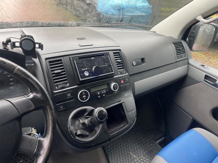 Volkswagen Multivan T5 2.5 Tdi Sloopvoertuig (2009, Zwart)