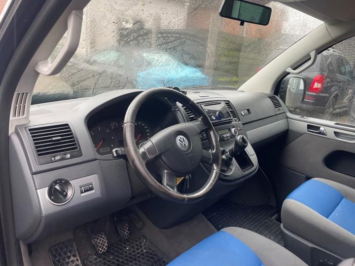 Volkswagen Multivan T5 2.5 Tdi Sloopvoertuig (2009, Zwart)