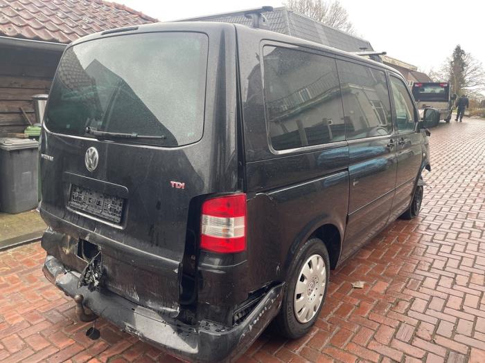 Volkswagen Multivan T5 2.5 Tdi Sloopvoertuig (2009, Zwart)