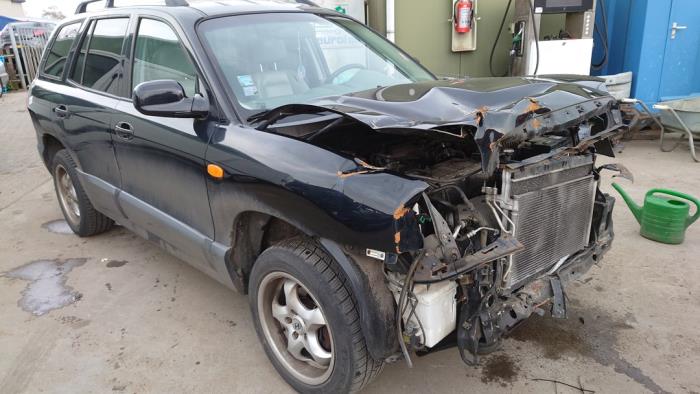 Hyundai Santa Fe I 2.4 16V 4x2 Sloopvoertuig (2006, Zwart)