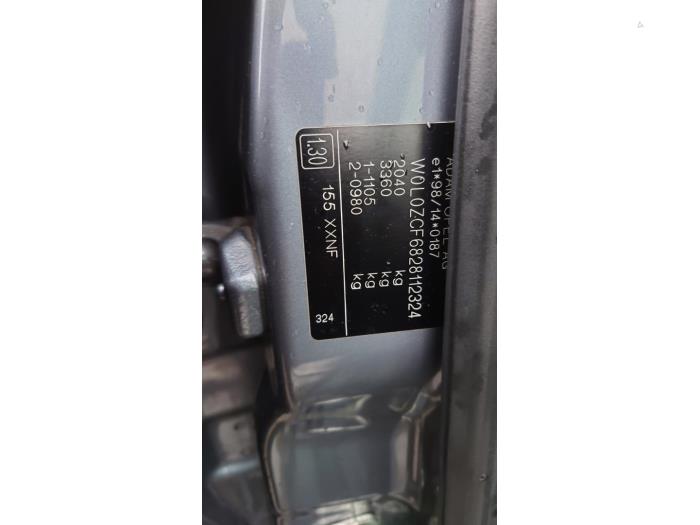 Opel Vectra C GTS 2.2 DTI 16V Sloopvoertuig (2003, Grijs)