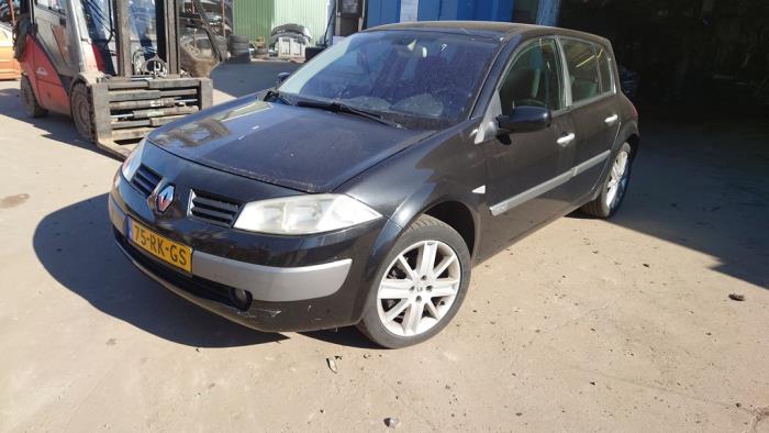 Renault Megane II 1.6 16V Sloopvoertuig (2002, Zwart)