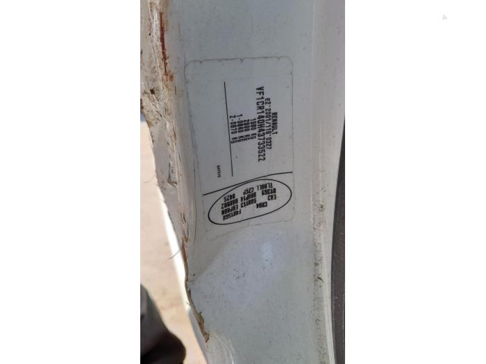 Renault Clio III 1.2 16V TCe 100 Sloopvoertuig (2010, Wit)