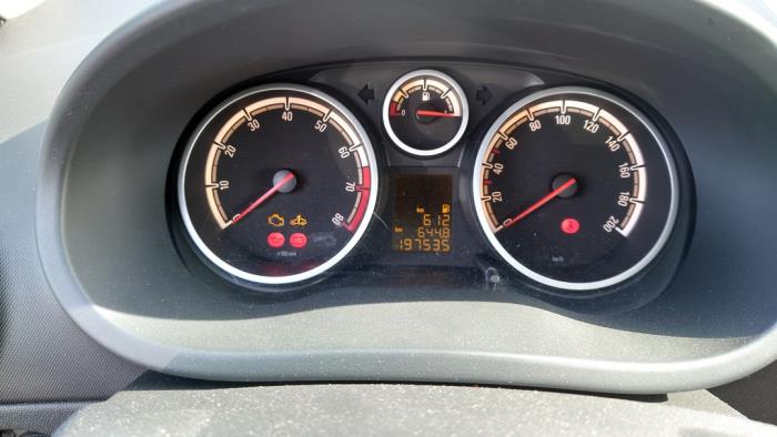 Opel Corsa D 1.2 16V Sloopvoertuig (2008, Zwart)