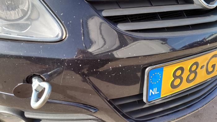 Opel Corsa D 1.2 16V Sloopvoertuig (2008, Zwart)