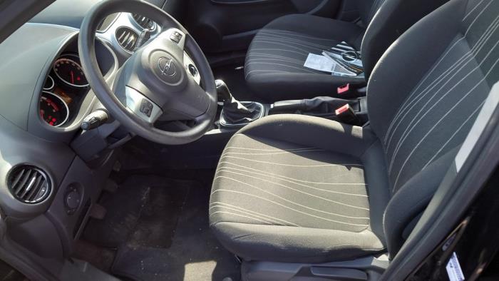 Opel Corsa D 1.2 16V Sloopvoertuig (2008, Zwart)