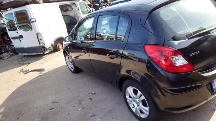 Opel Corsa D 1.2 16V Sloopvoertuig (2008, Zwart)