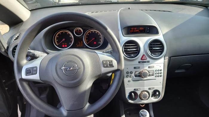 Opel Corsa D 1.2 16V Sloopvoertuig (2008, Zwart)