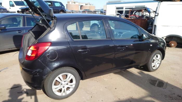 Opel Corsa D 1.2 16V Sloopvoertuig (2008, Zwart)