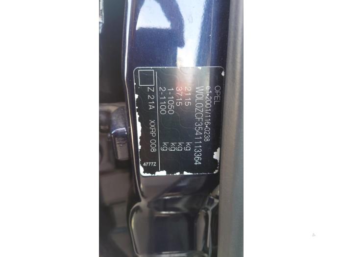 Opel Vectra C Caravan 2.2 DIG 16V Sloopvoertuig (2004, Blauw)