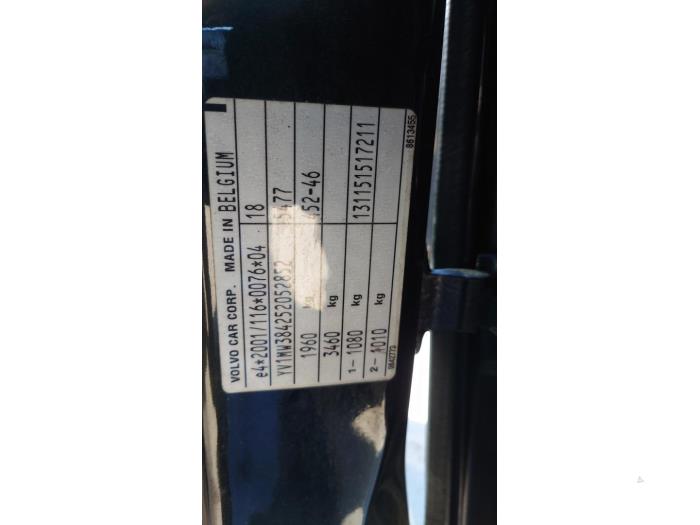 Volvo V50 2.4i 20V Sloopvoertuig (2004, Zwart)