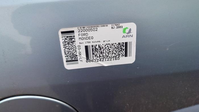 Ford Mondeo III 1.8 16V Sloopvoertuig (2003, Grijs)