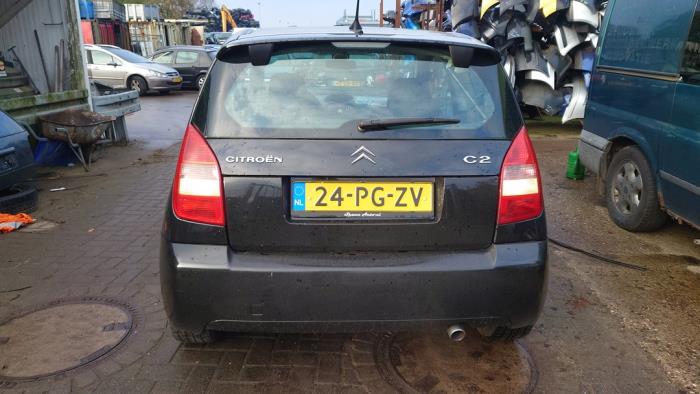 Citroen C2 1.6 16V VTR Sloopvoertuig (2004, Zwart)