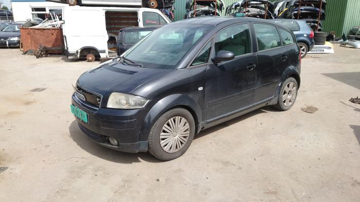 Audi A2 1.4 TDI Sloopvoertuig (2002, Zwart)
