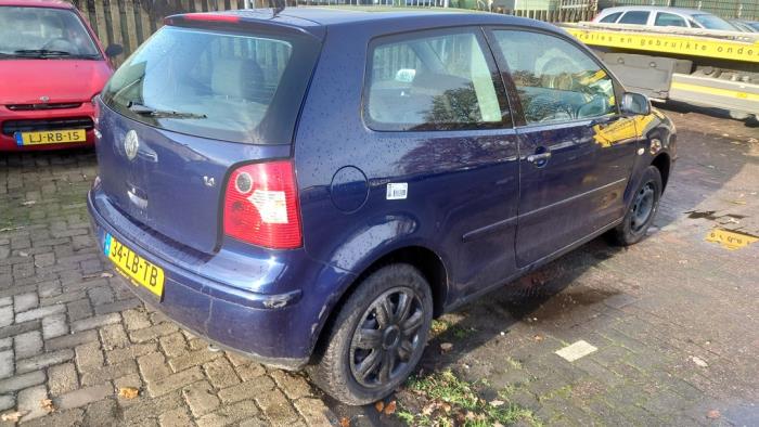 Volkswagen Polo IV 1.4 16V Sloopvoertuig (2002, Blauw)