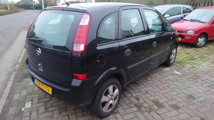 Opel Meriva 1.4 16V Twinport Sloopvoertuig (2004, Zwart)