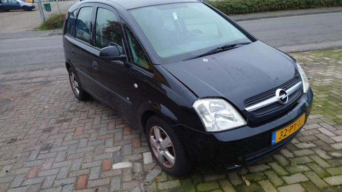 Opel Meriva 1.4 16V Twinport Sloopvoertuig (2004, Zwart)
