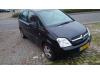 Opel Meriva 1.4 16V Twinport Sloopvoertuig (2004, Zwart)