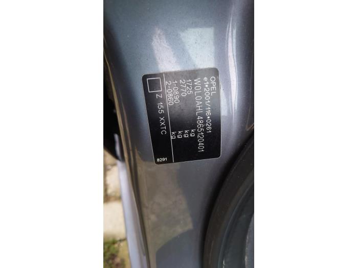 Opel Astra H 1.4 16V Twinport Sloopvoertuig (2006, Grijs)